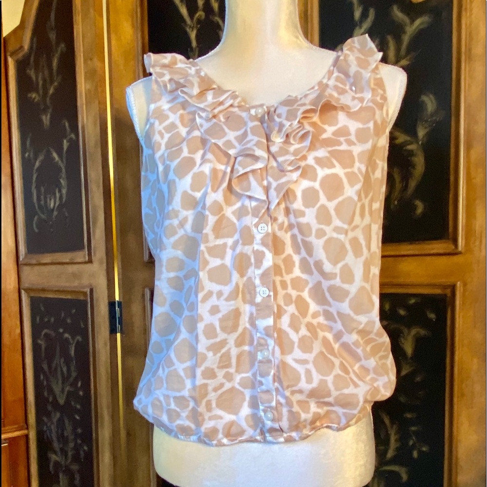 Loft sleeveless top